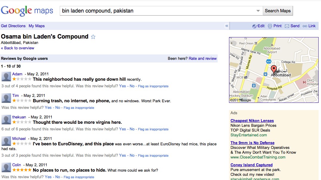 google maps funny things. We#39;ve got better stuff to do.